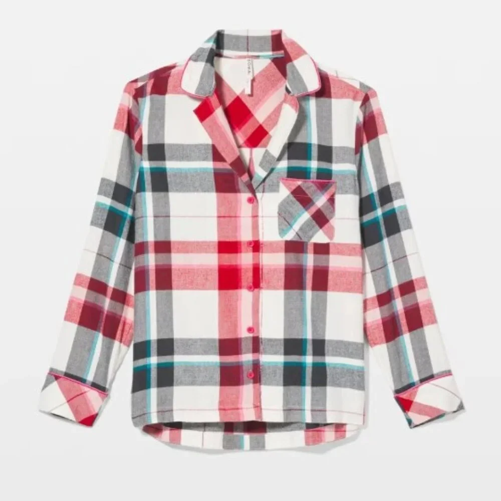 NWT Soma Flannel Super Soft Pajama Set